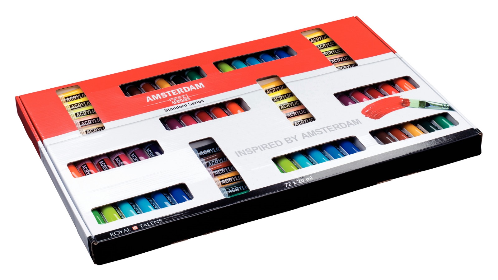 Colori acrilici Amsterdam serie Standard set 72 x 20 ml - immagine 2