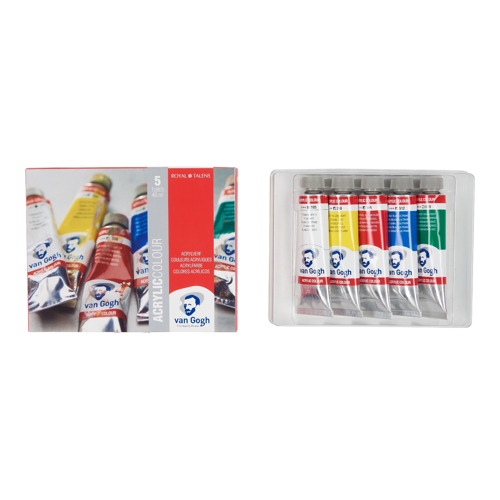 Royal Talens Van Gogh Set Starter Talens con Colori Acrilici