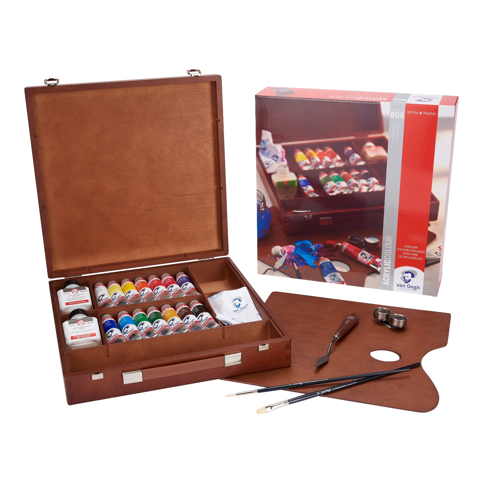 Royal Talens Van Gogh Cassetta Inspiration Talens con Colori Acrilici