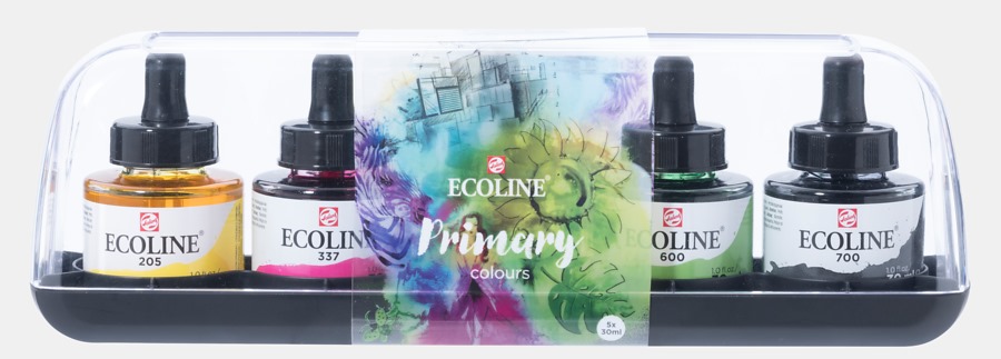 Ecoline acquerelli liquidi set 5 primari