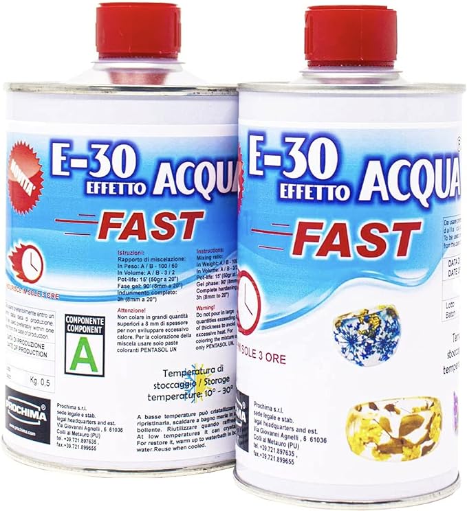 Resina epossidica E30 effetto acqua Fast - immagine 2