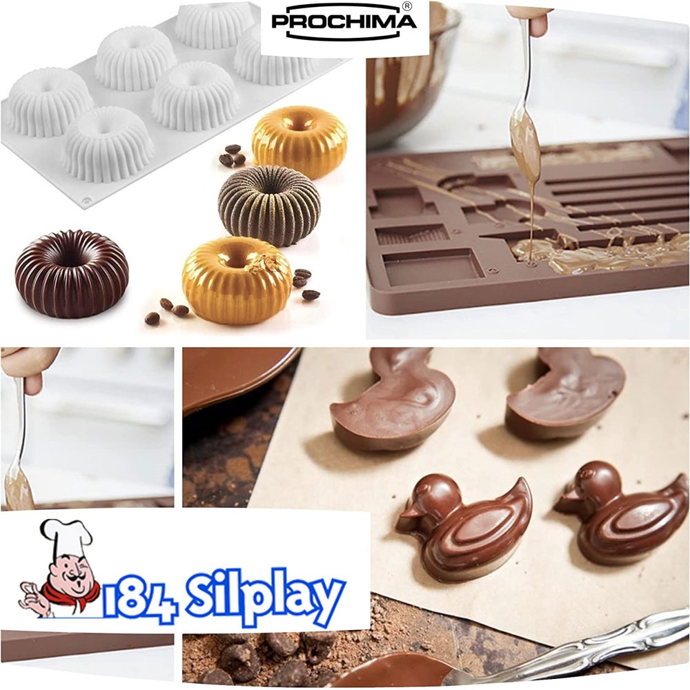 Gomma siliconica SILPLAY 184 atossica per stampi alimentari - immagine 2