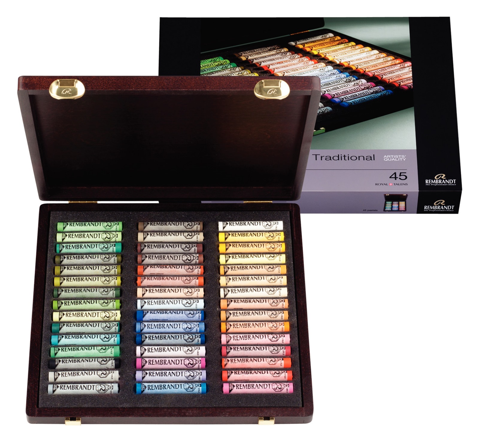 Pastelli morbidi Rembrandt cassetta Traditional Talens