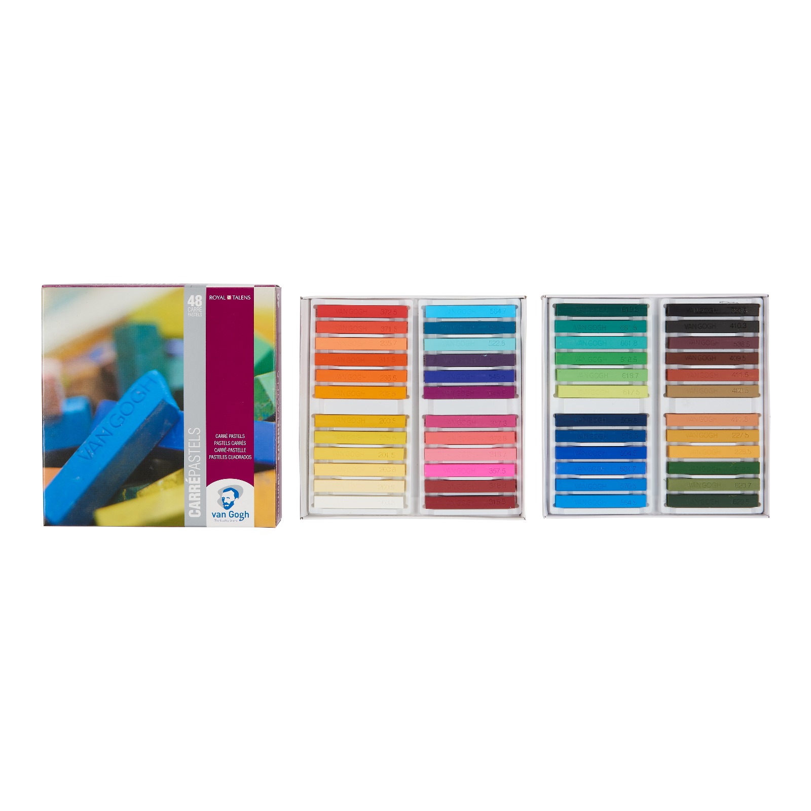 Pastelli Carrè Van Gogh 48 colori Talens