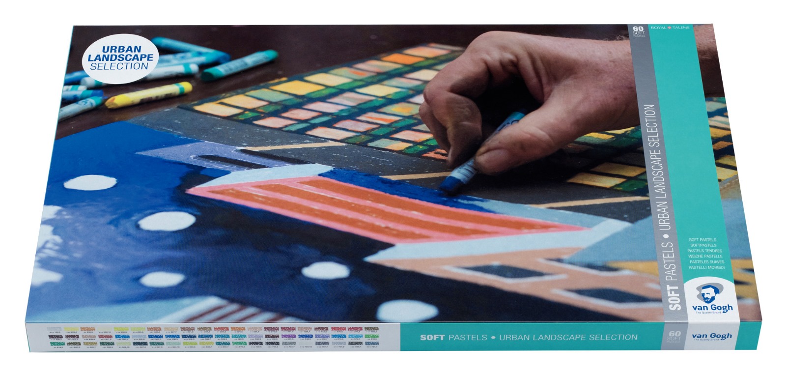 Soft Pastels Van Gogh Set CITYSCAPE SELECTION 60 colori Talens - immagine 3