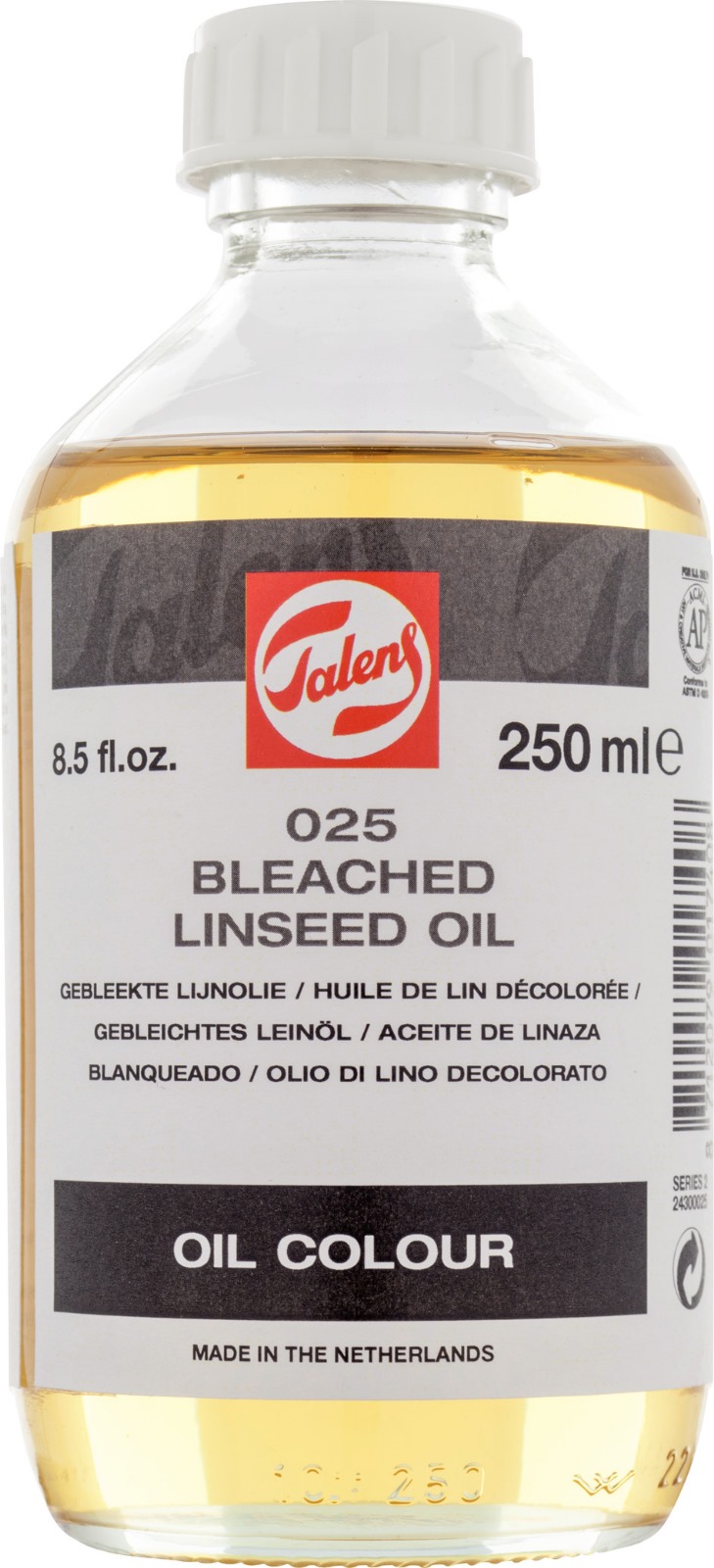 Olio di lino chiarificato Talens 025 - immagine 2