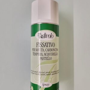 Fissativo Spray per Matita Carboncino Tempera Acquerello e Pastelli