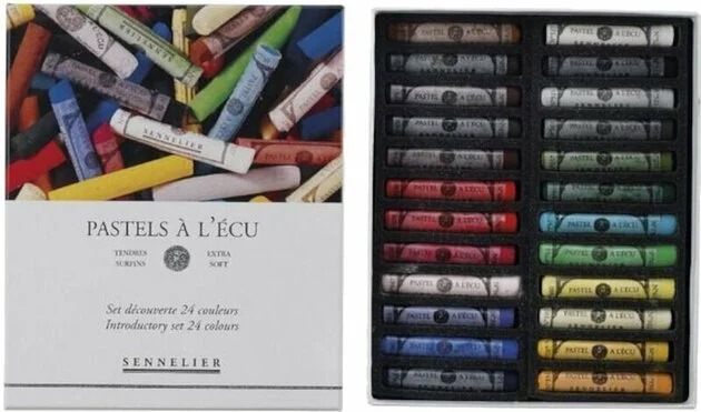 Pastelli secchi Sennelier set "Introductory Set" 24 pastelli assortiti