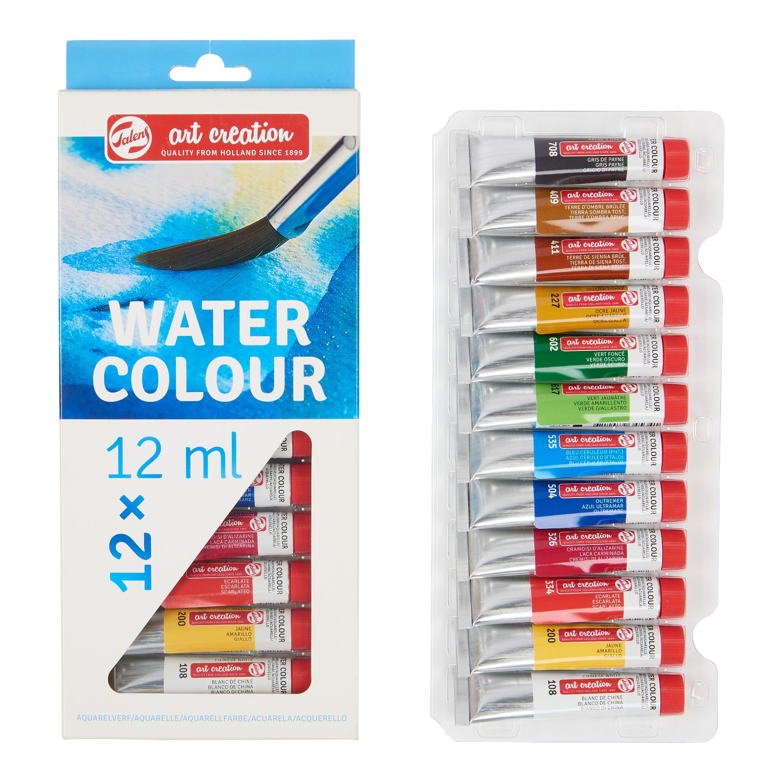 Acquerelli TALENS ART CREATION set 12 tubi da 12 ml - immagine 2