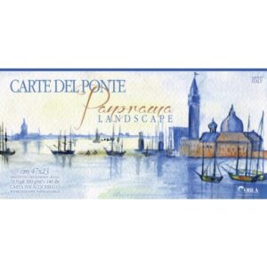 Album da Acquerello Panorama "Landscape" Carte Dal Ponte