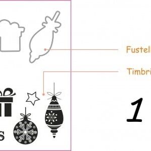 Set Fustelle Sottili con Timbri in Silicone