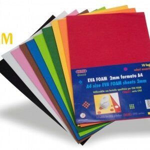 Gomma Eva Foam espansa 2 mm formato A4