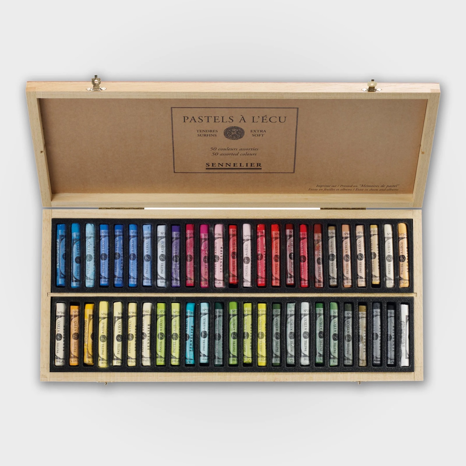 Pastelli secchi Sennelier set "Classic" 50 colori assortiti
