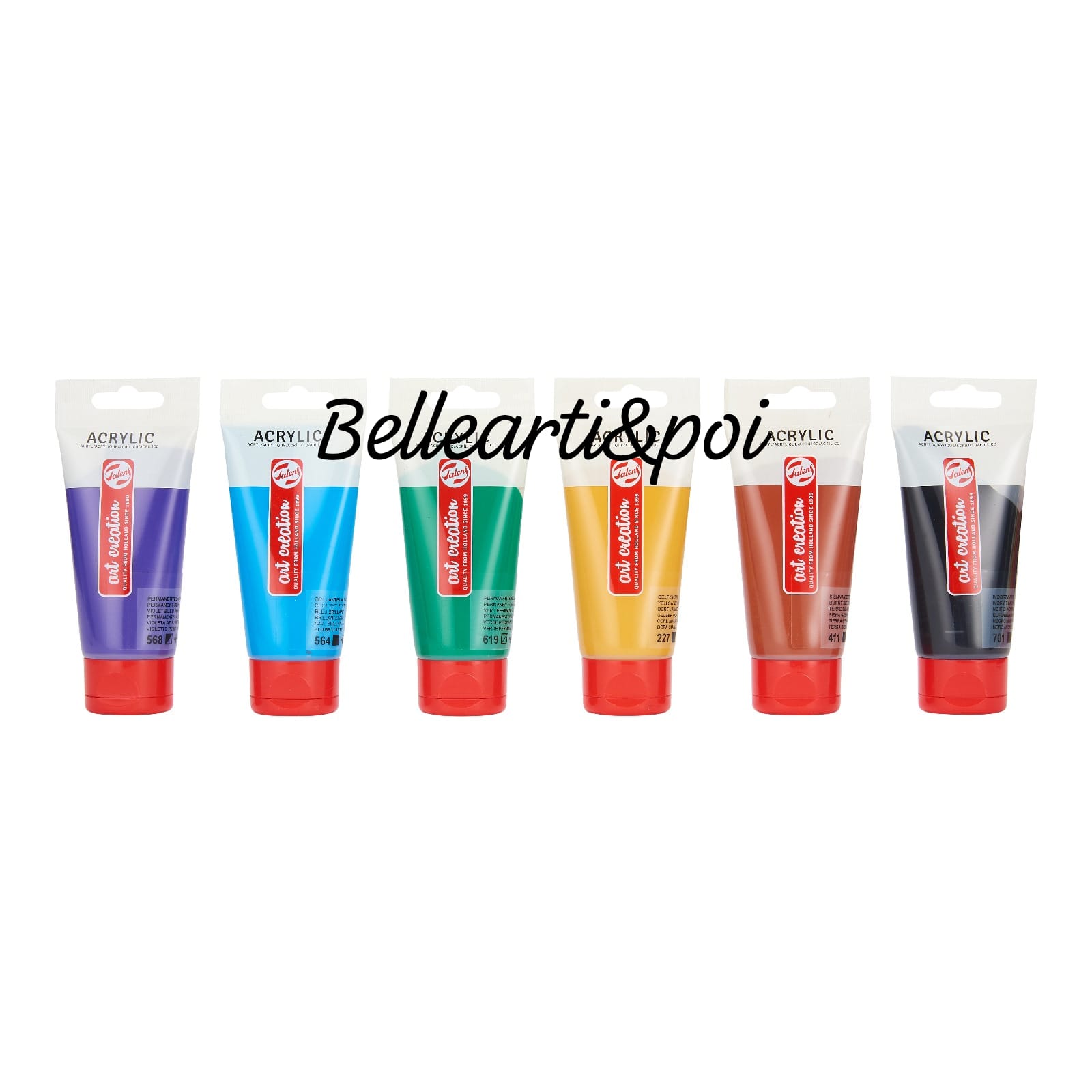 Colori Acrilici TALENS ART CREATION set 12 tubi da 75 ml - immagine 2