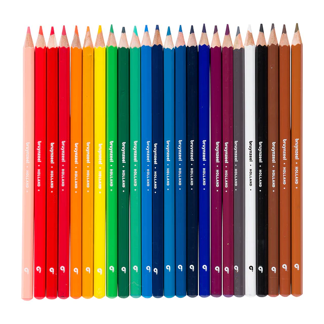 Matite Colorate Colour Set 24 Bruynzeel speciali per Bimbi - immagine 2