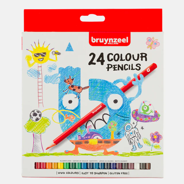 Matite Colorate Colour Set 24 Bruynzeel speciali per Bimbi