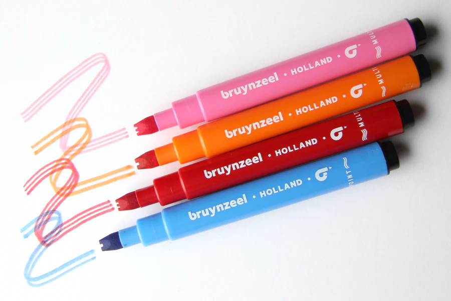 Pennarelli Multi Point Set 10 Bruynzeel speciali per Bimbi - immagine 2