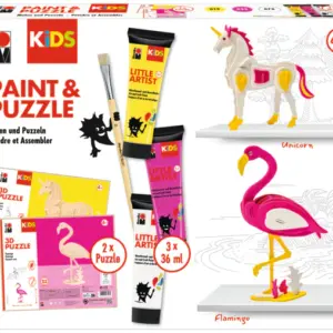 Paint & Puzzle set Unicorno speciale per Bimbi