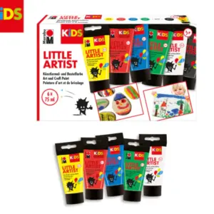 Marabu Kids Little Artist Set 6 x 75 ml colori pensati e creati per Bimbi