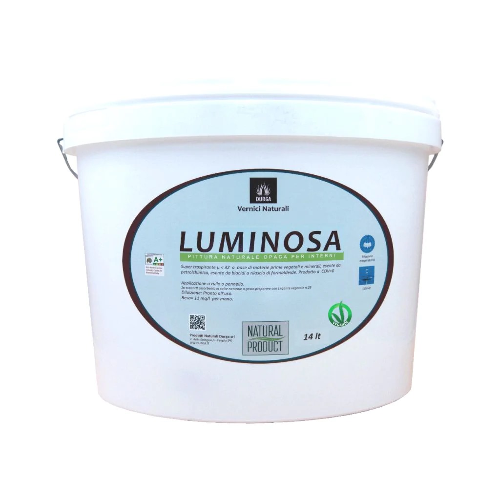 Pittura Murale Traspirante Naturale Luminosa di Durga