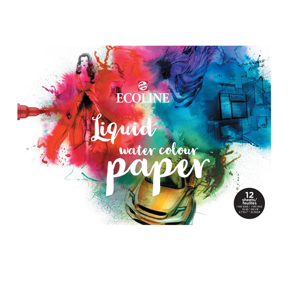 Ecoline Blocco Carta da Disegno Talens A3