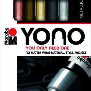 Pennarelli Marabu Yono set 4 Metallic
