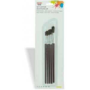 Set Pennelli Punta Tonda pelo di Pony Wiler