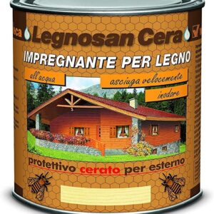 Legnosan Impregnante Protettivo per legno da esterno Finitura Cerata