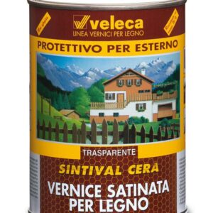 Sintival Vernice Satinata Trasparente per Legno da Esterno