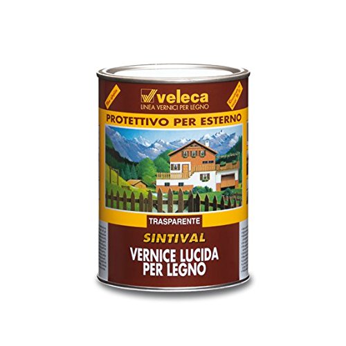Sintival Vernice Lucida Trasparente per Legno da Esterno