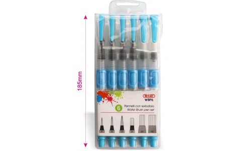 Pennelli con Serbatoio WBP6 Set 6 pezzi BAP - immagine 2
