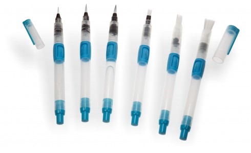 Pennelli con Serbatoio WBP6 Set 6 pezzi BAP