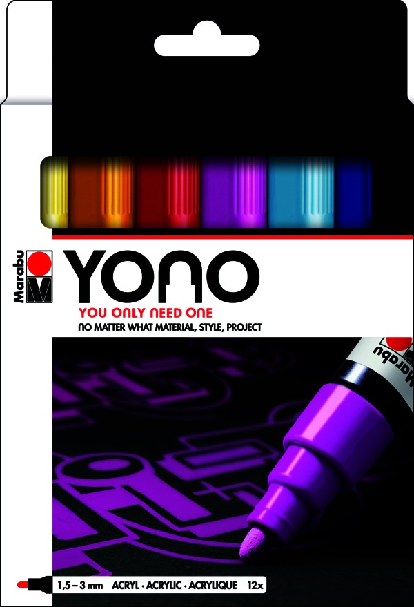 Pennarelli Marabu Yono set da 12