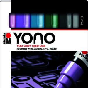 Pennarelli Marabu Yono set da 6 colori Pastello