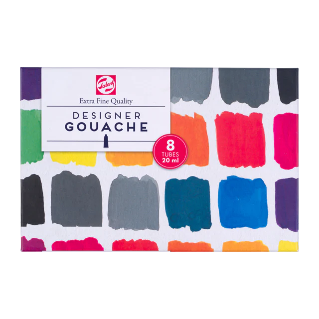 Tempere Talens Gouache Mixing Set 8 x 20 ml