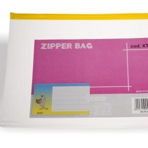 Busta Trasparente in PVC con Chiusura Wiler