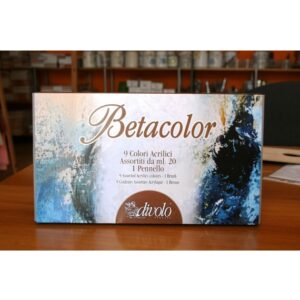 Divolo Cofanetto Colori Acrilici Betacolor 20 ml
