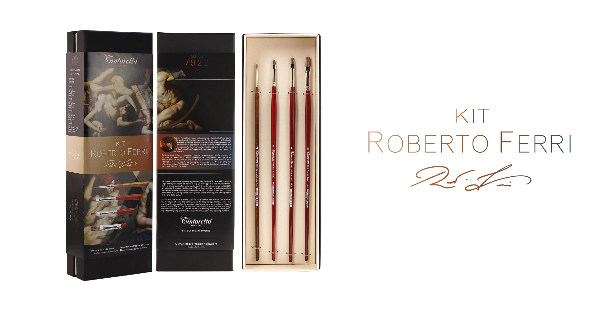 Kit Pennelli selezione Roberto Ferri