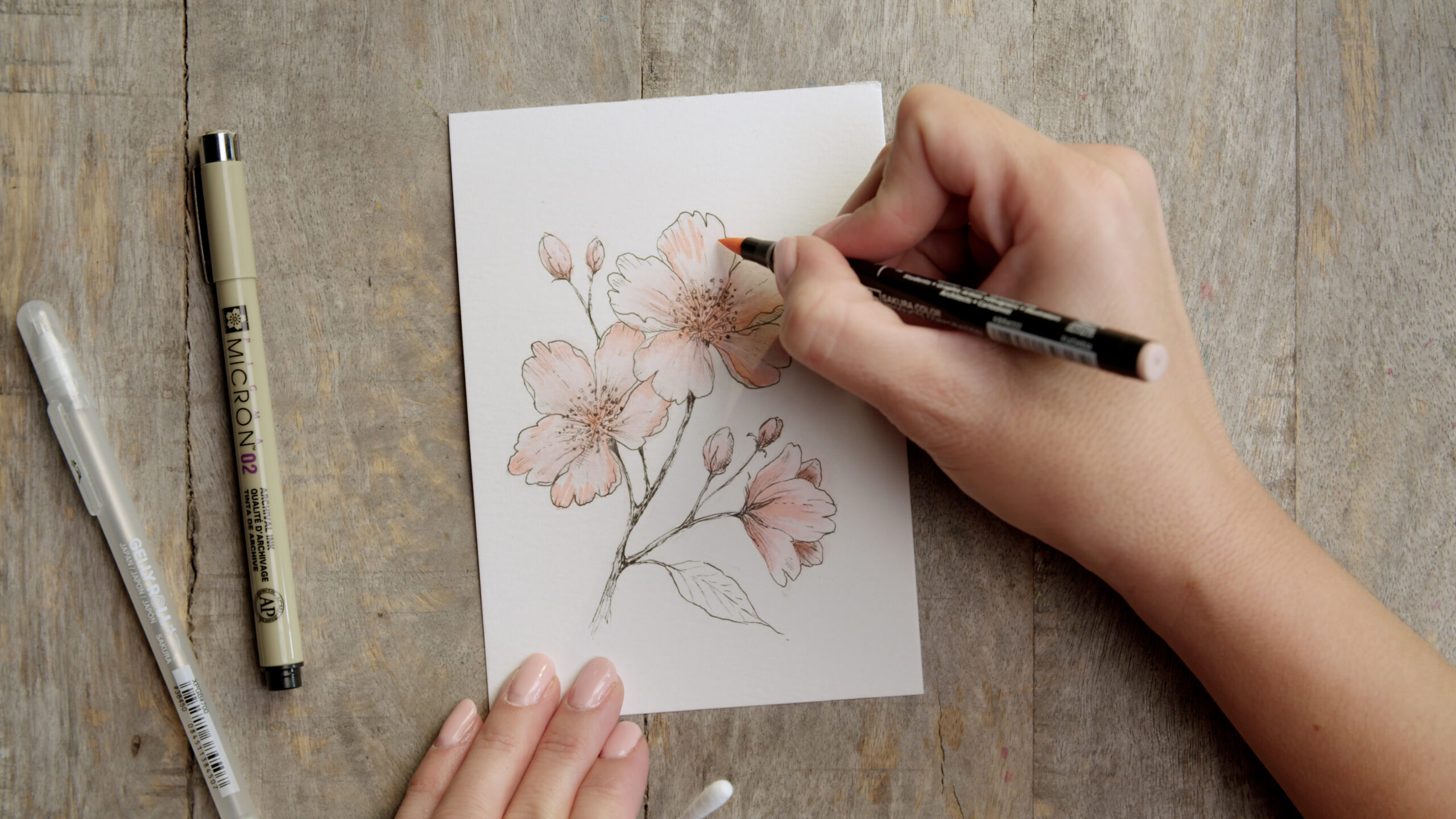 Sakura Creative Kit Cherry Blossom - immagine 4