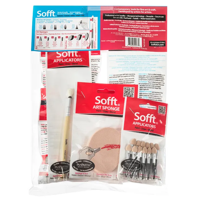 PanPastel Set completo Attrezzi e Spugne - immagine 2