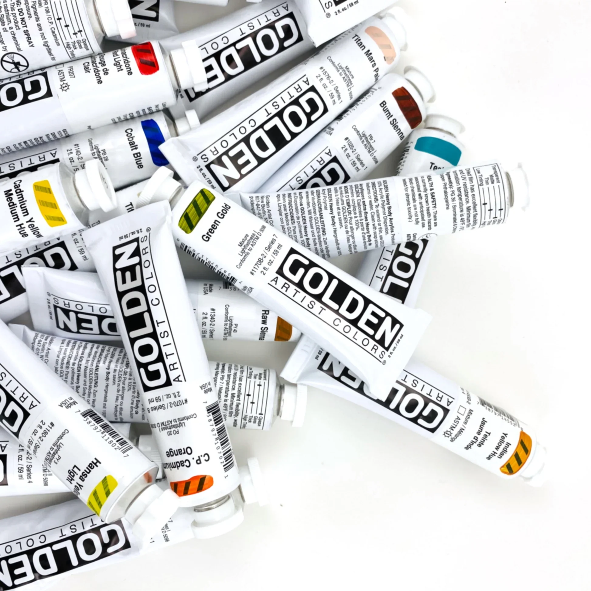 Golden Heavy Body Acrylic Colors - immagine 3