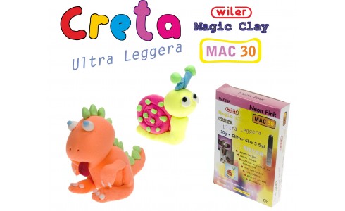 Creta Magica ultraleggera con Glitter glue Wiler - immagine 2