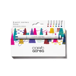 Copic Acrea Set da 6 Pennarelli