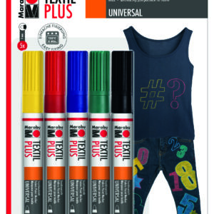 Marabu Textil Painter Plus per tessuti scuri e chiari