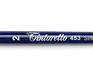 Tintoretto Pennello Tondo Extra lungo Sintetico Bronzo Serie 453