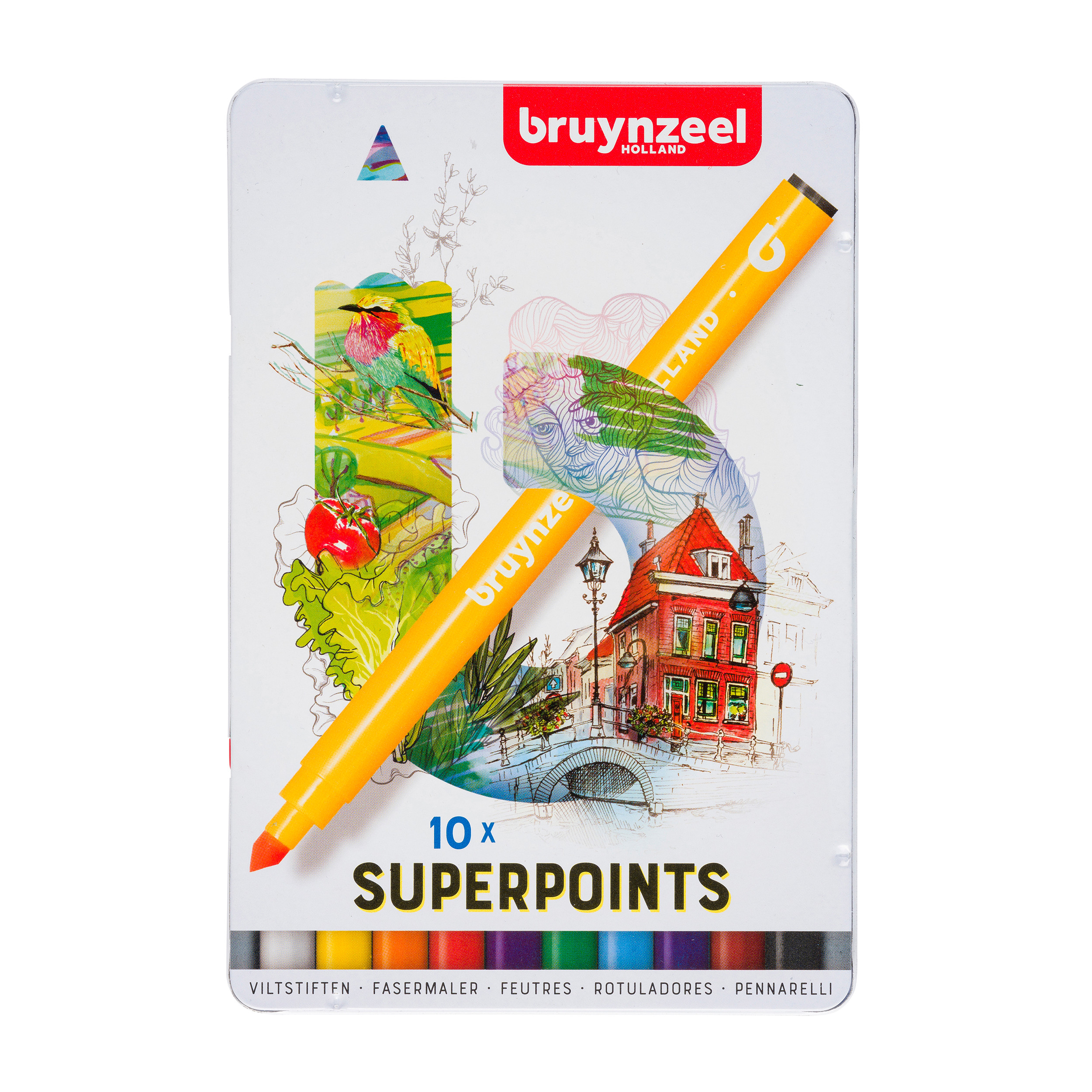 Bruynzeel Set di Pennarelli Super Point - immagine 3