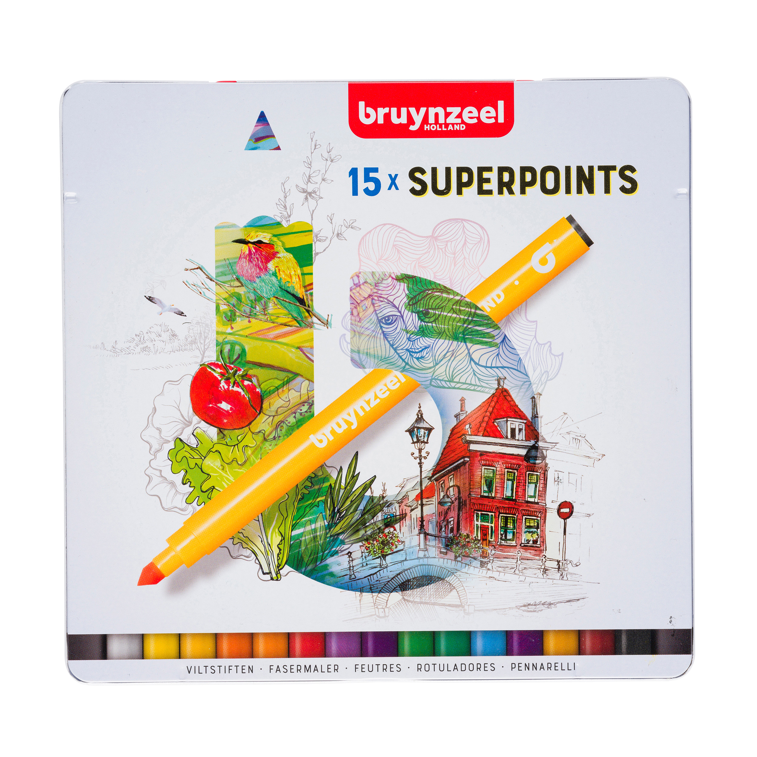 Bruynzeel Set di Pennarelli Super Point - immagine 2