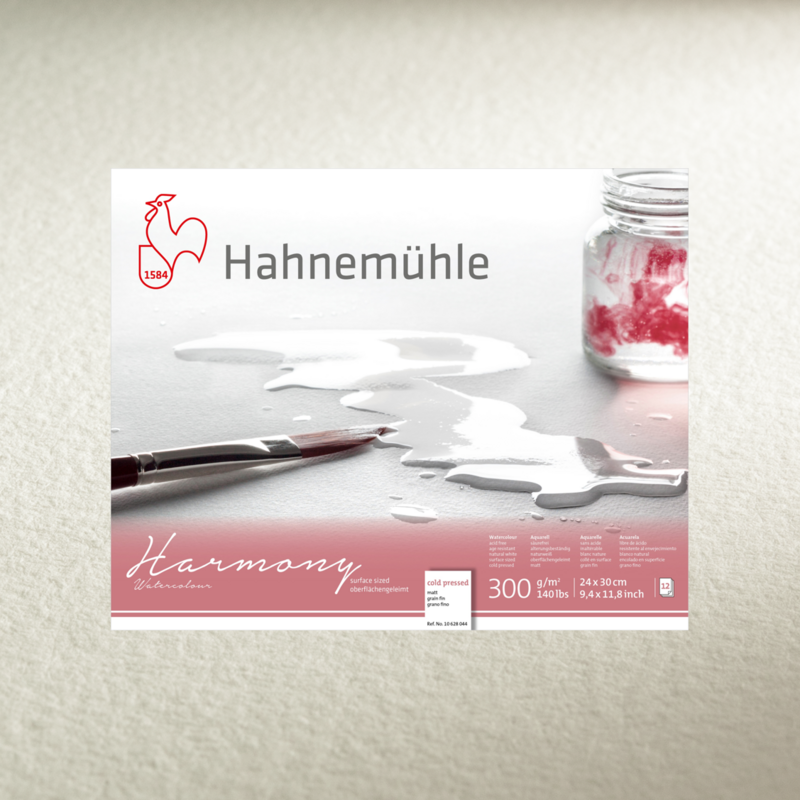 Hahnemuhle Harmony - Watercolour 300gsm 100% Cellulosa - immagine 2