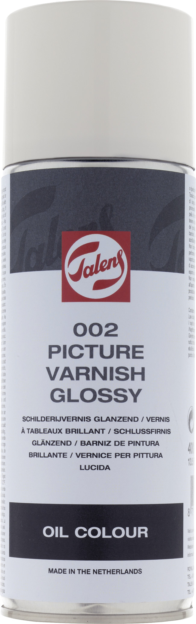 Vernice Finale Spray Lucida 002 per Olio Talens