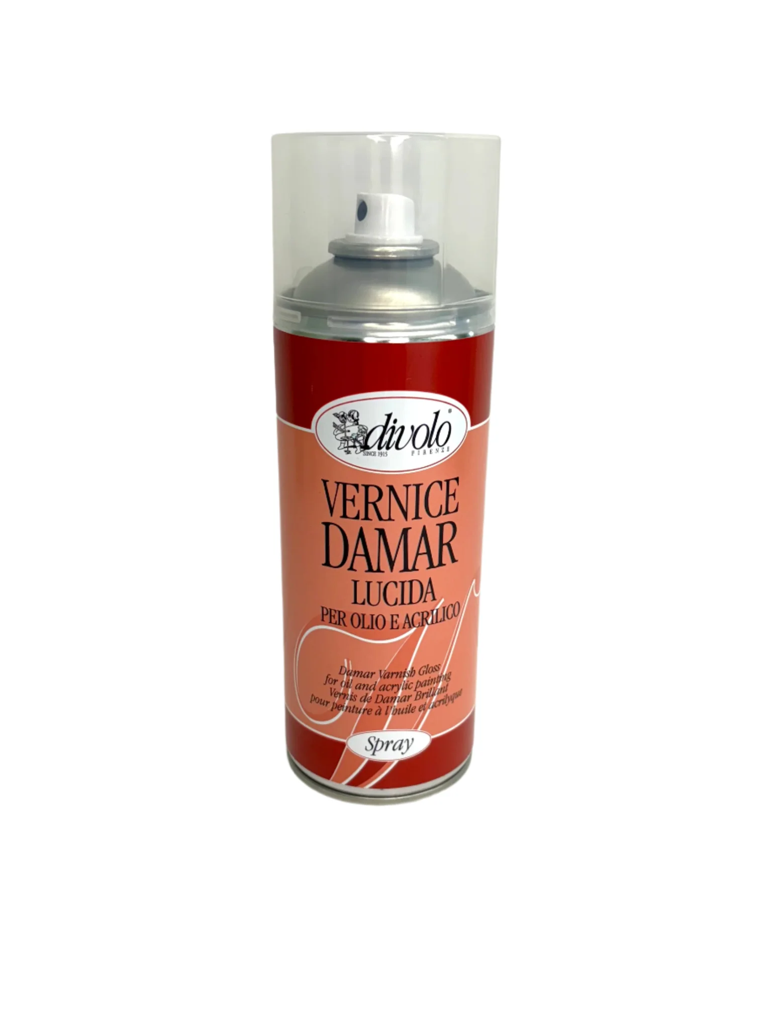 Vernice Damar Lucida Spray Divolo